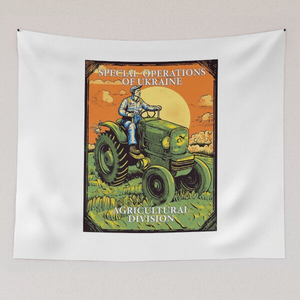 Item preview, Special Operations of Ukraine, Agricultural Division | Ukrainian Artwork | AI Generated Artwork designed and sold by john00ivy.