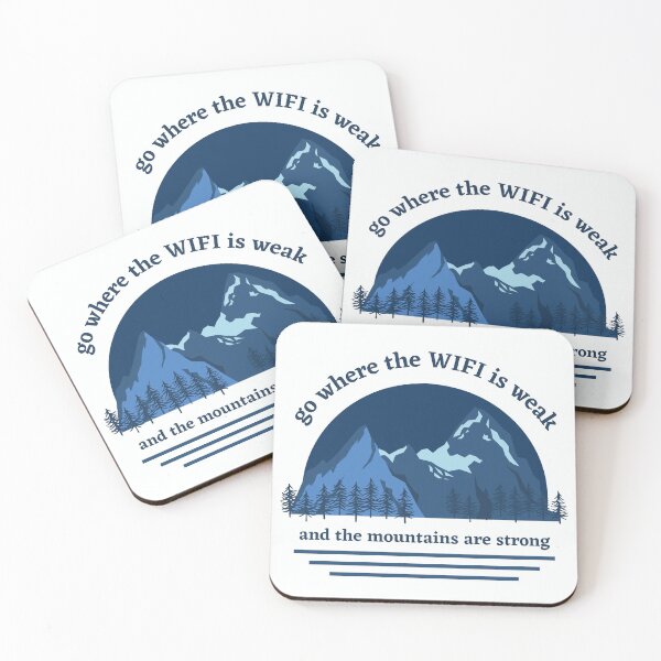 Item preview, Go Where The WIFI Is Weak  designed and sold by Harvey Bell.