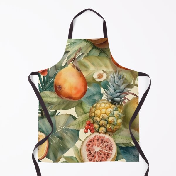 Artikelvorschau, Ananas - hochwertiges detailliertes Aquarell nahtloses Muster entworfen und verkauft von AlvarinsTrsr.