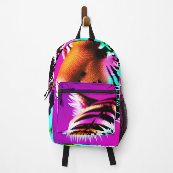 Item preview, Trippy Psychedelic Neon Tigers 17 designed and sold by Benito Del Ray.