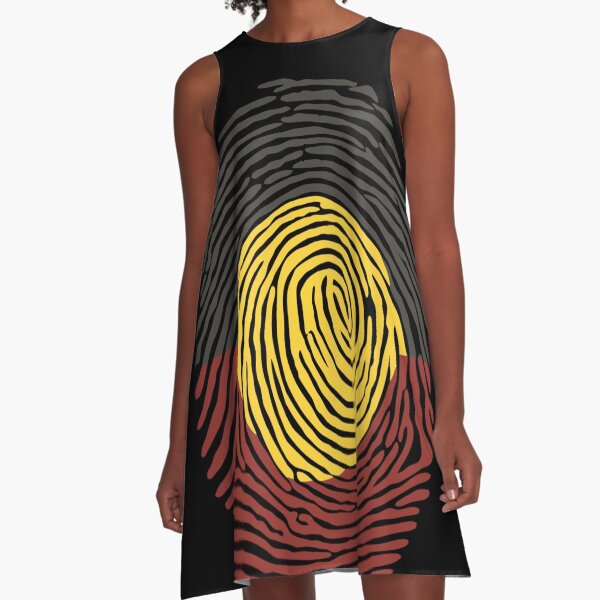 Aboriginal Basic DNA A-Line Dress