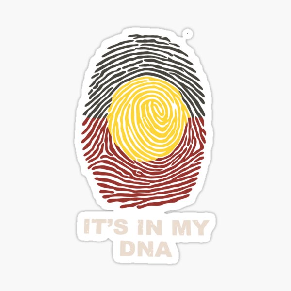 Aboriginal Basic DNA Sticker