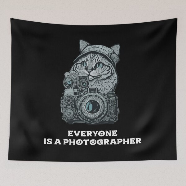 Artikelvorschau, Everyone is a photographer entworfen und verkauft von HappyTrippy.