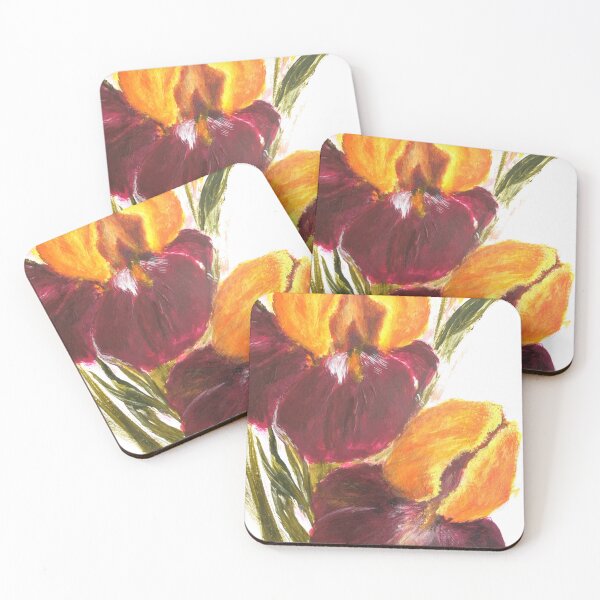 Item preview, Hand Painted Iris Flower designed and sold by mymumsart.