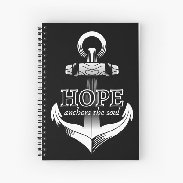 Item preview, hebrews 6 19 white tipography designed and sold by Havalym Havel.