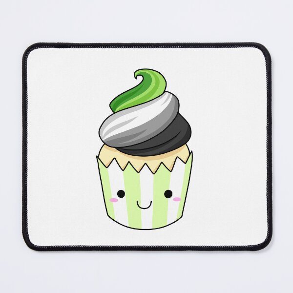 Item preview, Aromantic Pride Cupcake - Vanilla designed and sold by rainbow-milk.