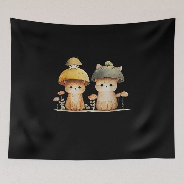 Item preview, cats mushroom women cat mom cute designed and sold by Glitche-Shop.