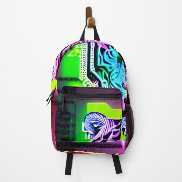Item preview, Trippy Psychedelic Neon Tigers 18 designed and sold by Benito Del Ray.