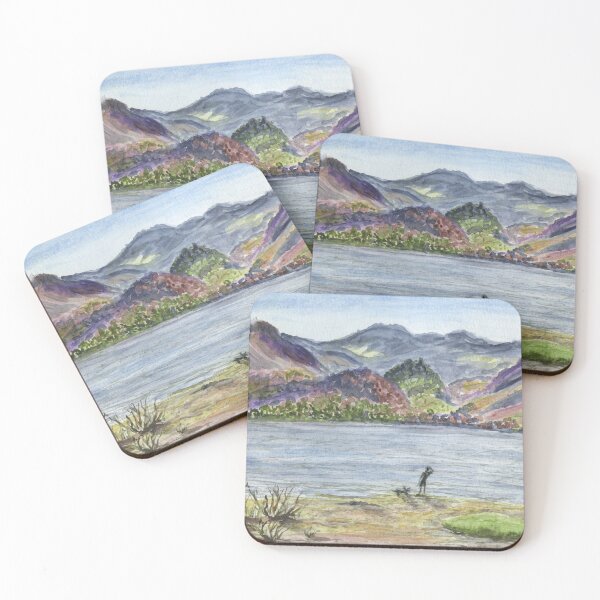 Item preview, Derwentwater to Castle Crag from Calfclose Bay designed and sold by LymphomaLass.