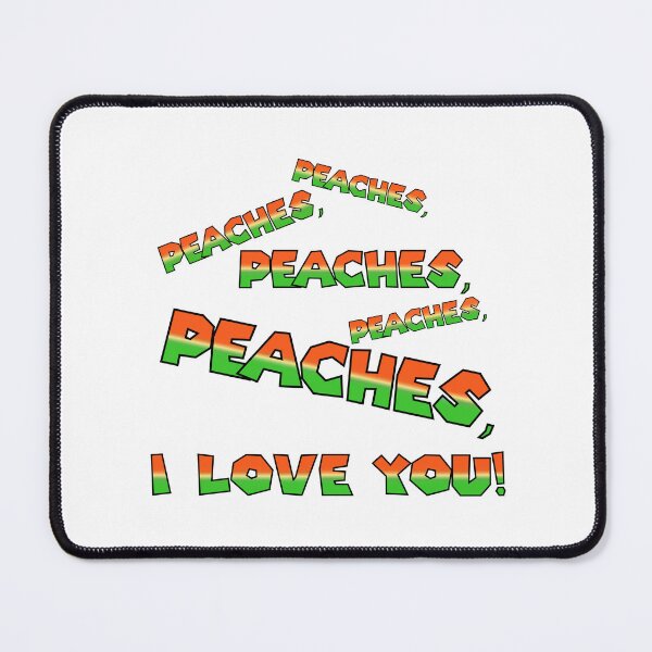 Item preview, Peaches, I Love You! (Orange/Green) designed and sold by epinkb.