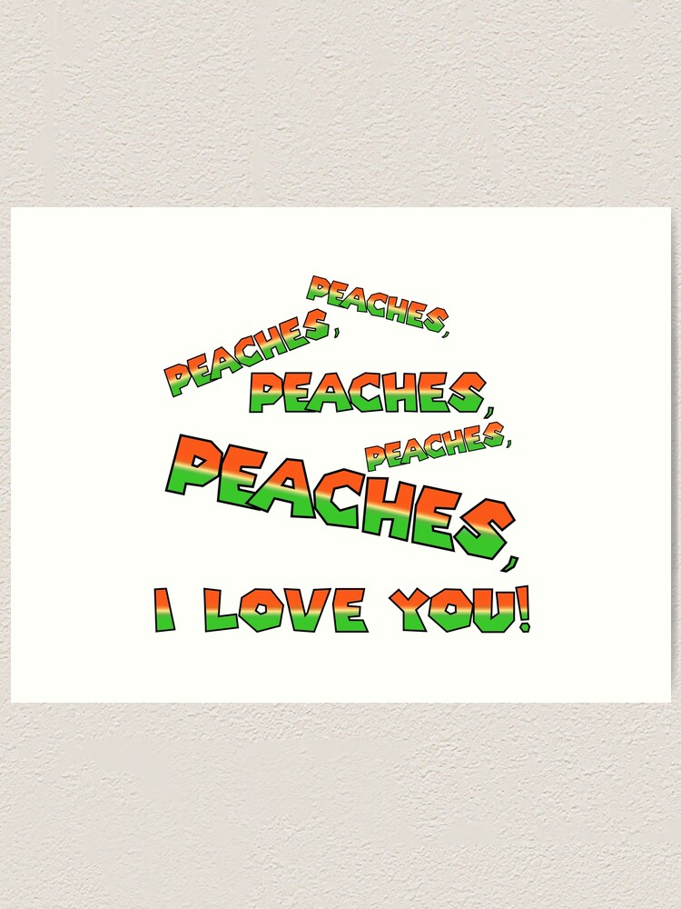 Peaches Lyrics Graphic Art Board Print for Sale by Print-By-Design