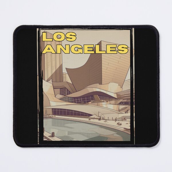 Item preview, Los Angeles Skyline Getty Center Illustration  designed and sold by CremisArt.