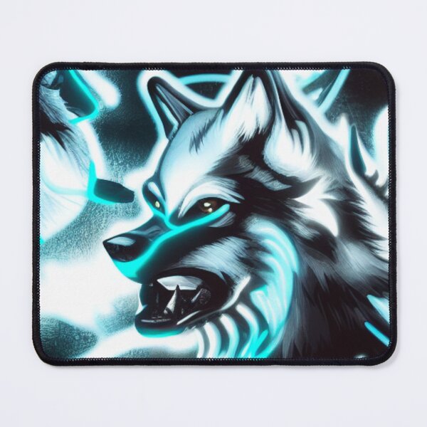 Item preview, Wolf of Teal, Black, White, Grey designed and sold by Sweet-Medley.