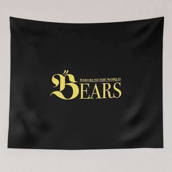 Item preview, Who runs the world, Bears designed and sold by Bearback Gear.