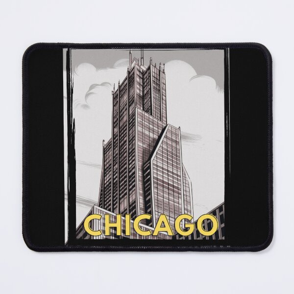 Item preview, Chicago Sears Tower Illustration designed and sold by CremisArt.