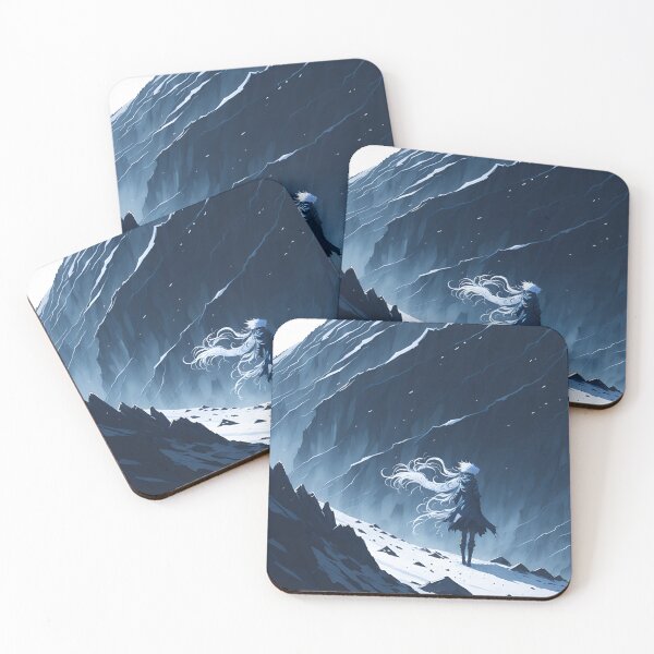 Item preview, Anime girl in snowy mountain designed and sold by Aleksandar Boric.