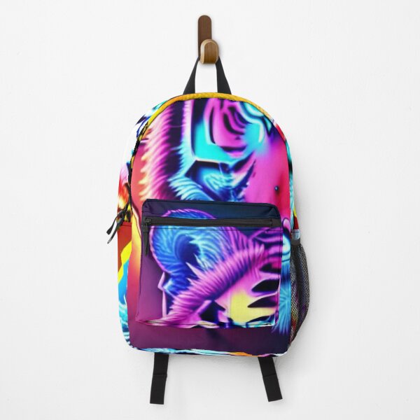 Item preview, Trippy Psychedelic Neon Tigers 19 designed and sold by Benito Del Ray.