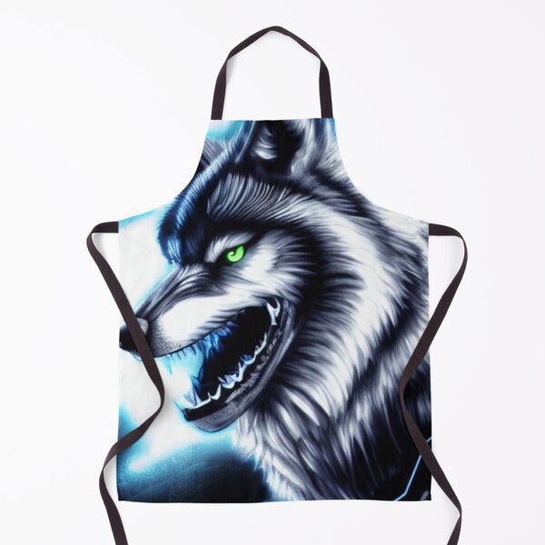 Artikelvorschau, Neon Blue Wolf entworfen und verkauft von Sweet-Medley.