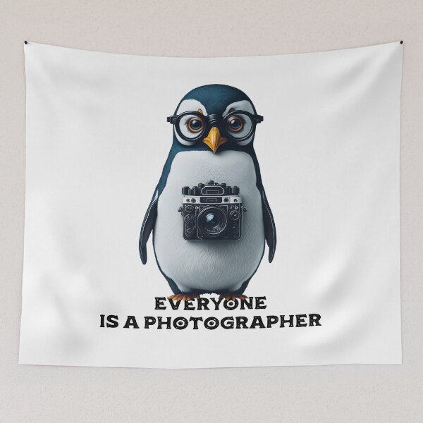 Artikelvorschau, Everyone is a photographer entworfen und verkauft von HappyTrippy.