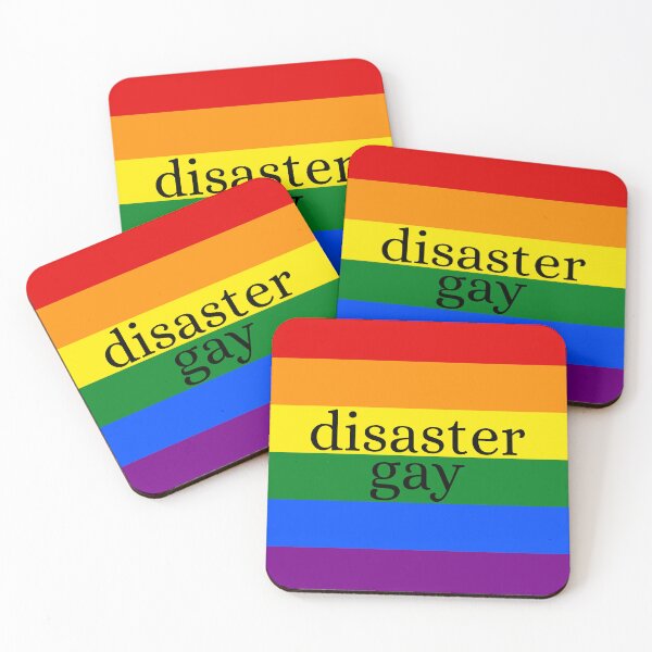 Item preview, Disaster Gay / Rainbow Pride Flag designed and sold by MaddieMade.