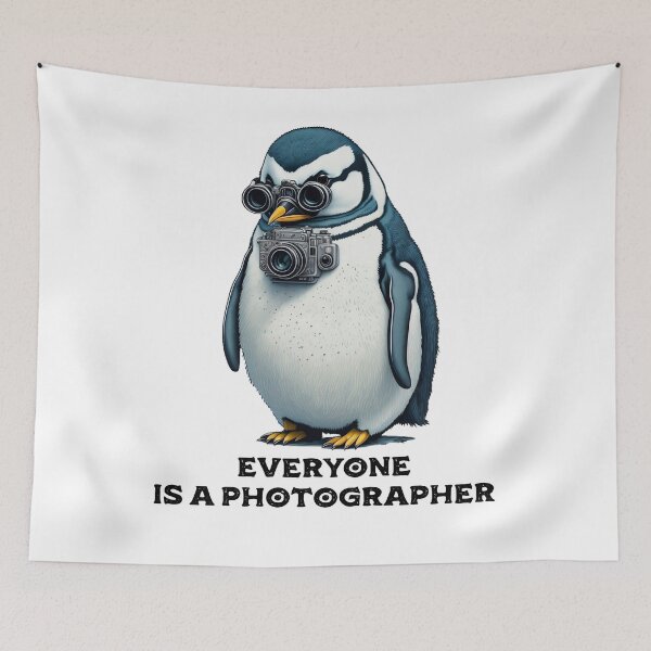 Artikelvorschau, Everyone is a photographer entworfen und verkauft von HappyTrippy.