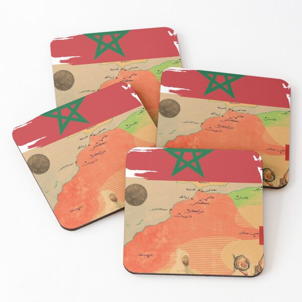 Item preview, kingdom of morocco t-shirt designed and sold by Asiahm.