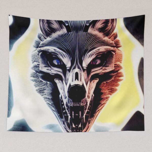 Item preview, Wolf Skull designed and sold by Sweet-Medley.