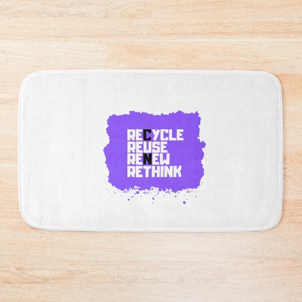 Item preview, recycle reuse renew rethink designed and sold by DreamyGod.
