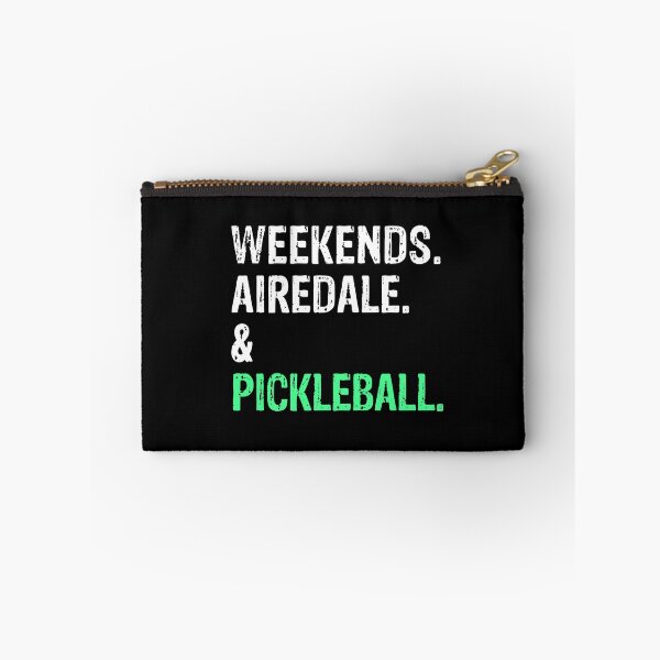 Item preview, Weekends Airedale and Pickleball Funny Dog Gift  designed and sold by Guarddogdrive.