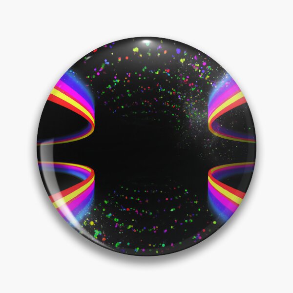 Item preview, Interstellar Gateway: Galaxies Connected by a Rainbow Portal designed and sold by Zachzacharyzak.