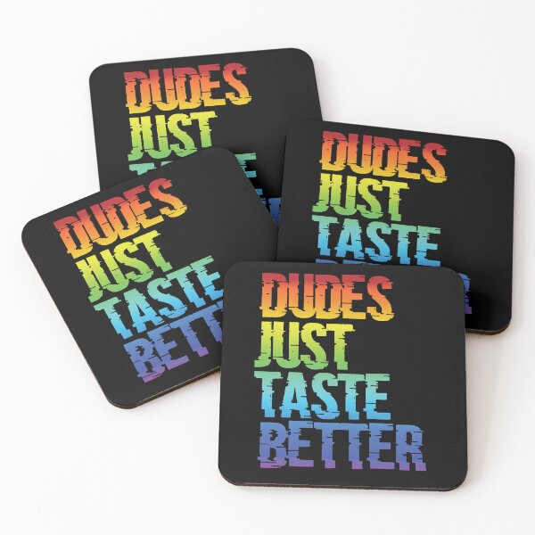 Item preview, Dudes Just Taste Better designed and sold by Bearback Gear.