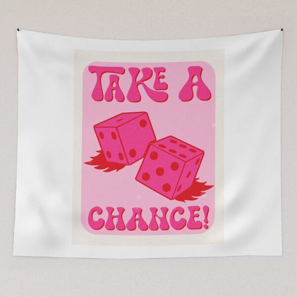Item preview, take a chance! - pink and red designed and sold by Julia Santos.