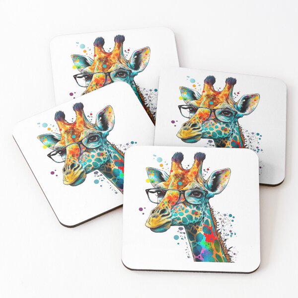 Item preview, Colorful Giraffe designed and sold by Skynotik.