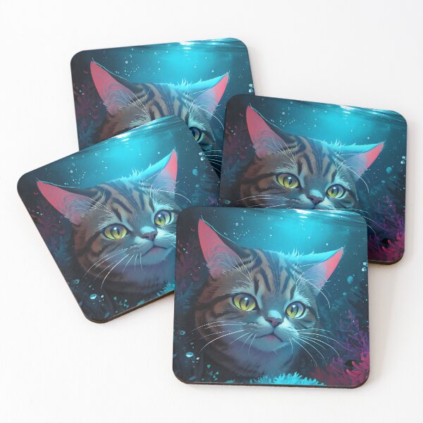Item preview, Underwater Cat designed and sold by Cyrical.