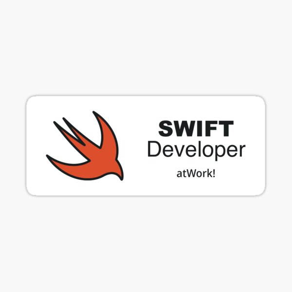 SWIFT Developer atWork! Sticker