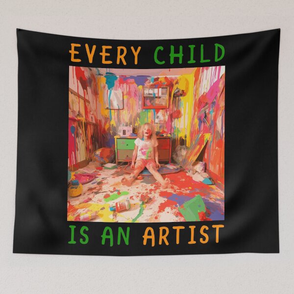 Item preview, Every Child is an Artist designed and sold by TheHellSong.