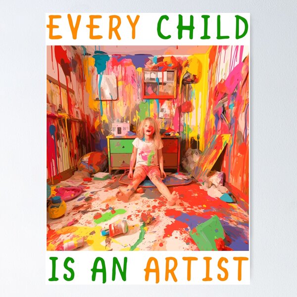 Item preview, Every Child is an Artist designed and sold by TheHellSong.