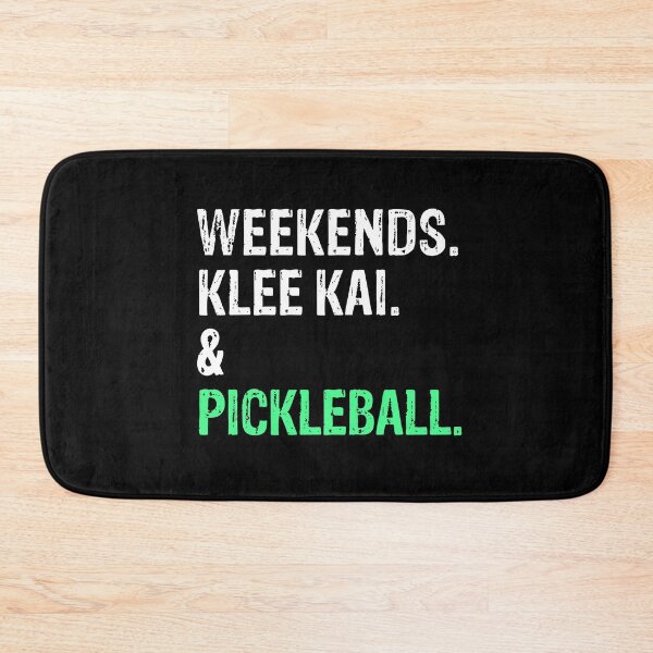 Item preview, Weekends Klee Kai and Pickleball Funny Dog Gift  designed and sold by Guarddogdrive.