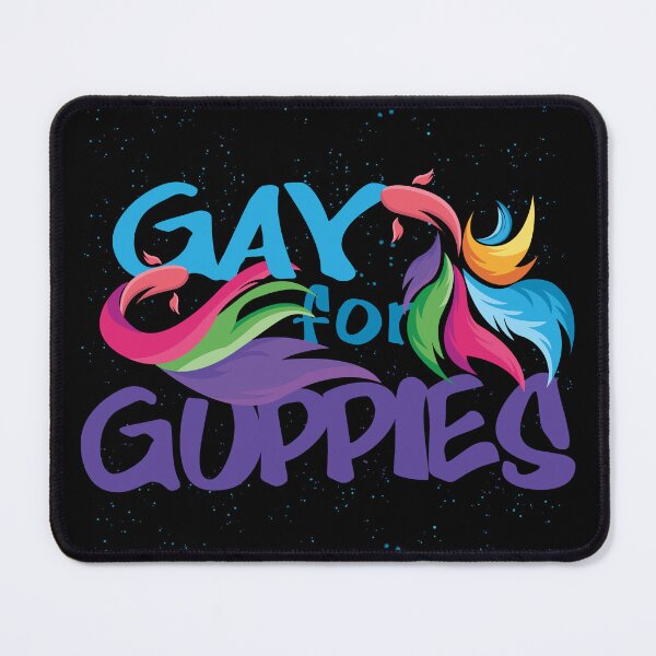 Item preview, Gay for Guppies designed and sold by Salukeart.