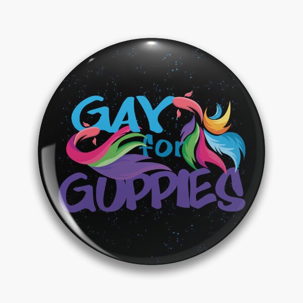Item preview, Gay for Guppies designed and sold by Salukeart.