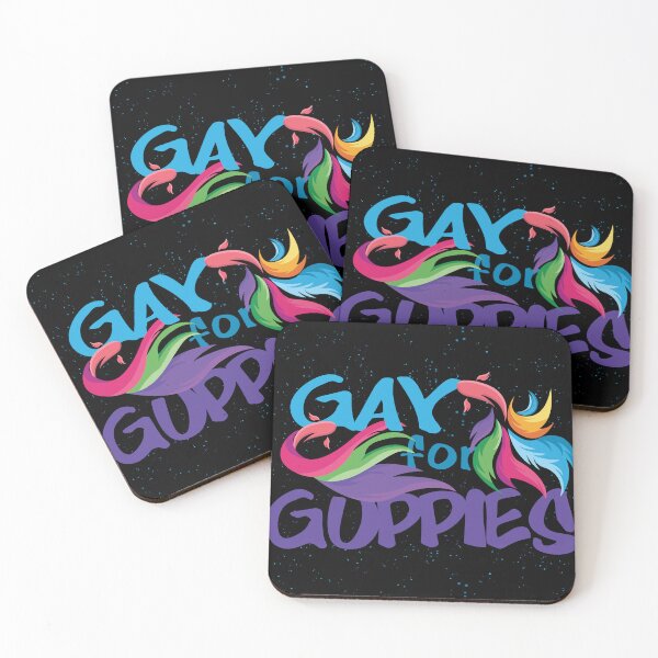 Item preview, Gay for Guppies designed and sold by Salukeart.