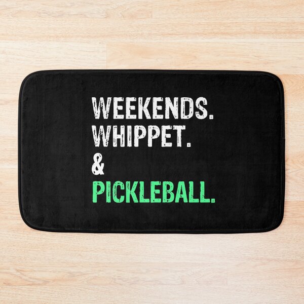 Item preview, Weekends Whippet and Pickleball Funny Dog Gift  designed and sold by Guarddogdrive.