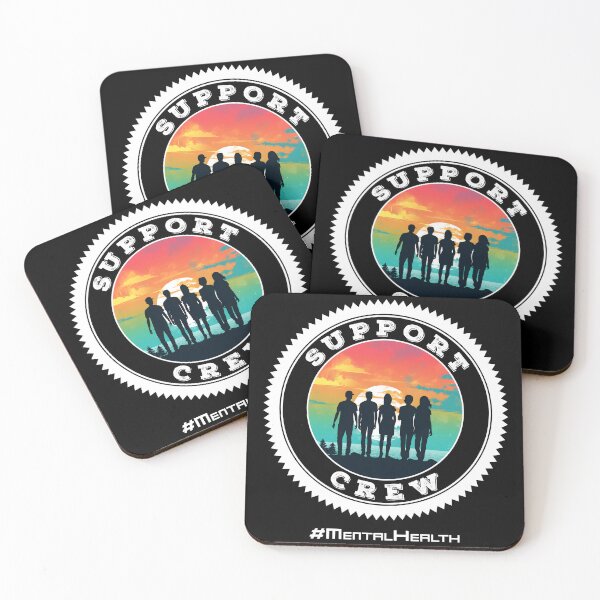 Item preview, Support Crew #Mental Health designed and sold by CanaryCanvas.
