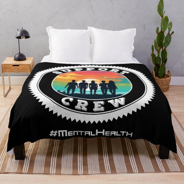 Item preview, Support Crew #Mental Health designed and sold by CanaryCanvas.