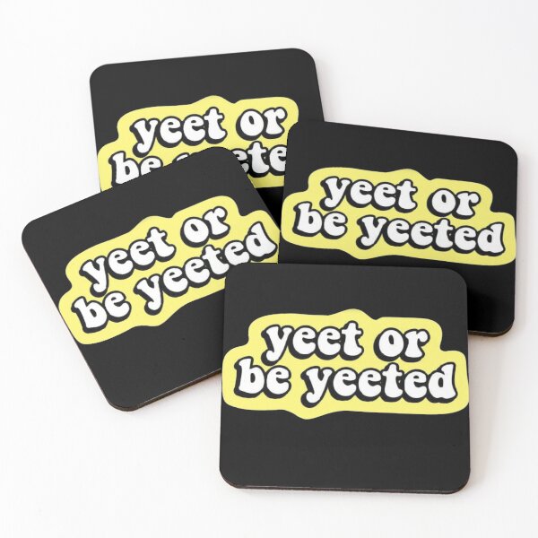 Item preview, Yeet or Be Yeeted Funny Sticker designed and sold by windowdecals.