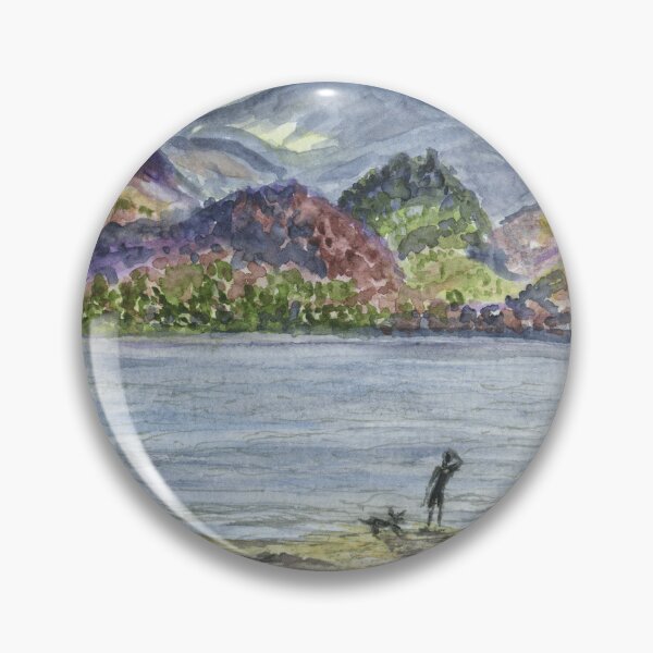 Item preview, Derwentwater to Castle Crag from Calfclose Bay designed and sold by LymphomaLass.