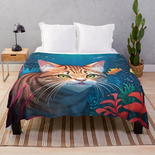Item preview, Underwater Cat designed and sold by Cyrical.