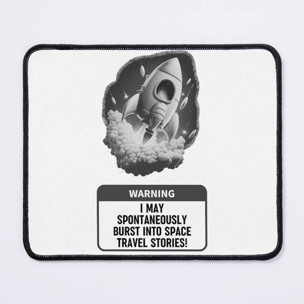 Item preview, Talk to Me and Blast Off: Cosmic Adventures Guaranteed! designed and sold by GiveMeMood.