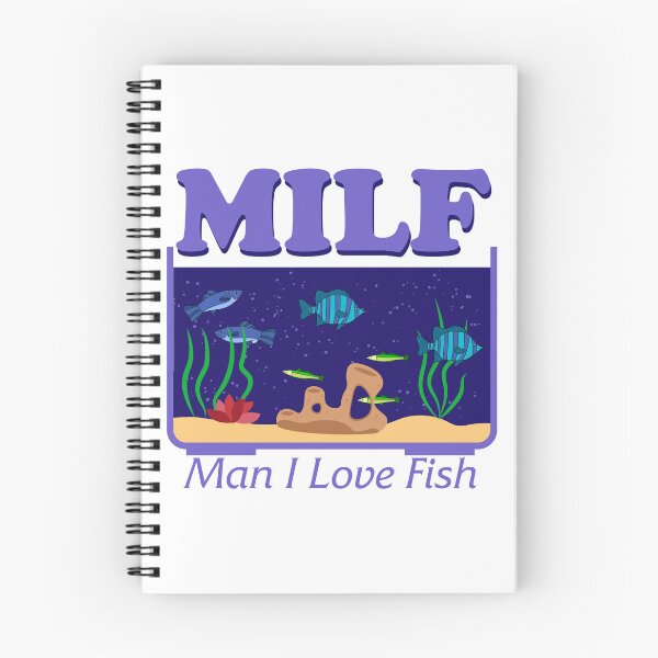 Item preview, MILF - Man I Love Fish designed and sold by Salukeart.