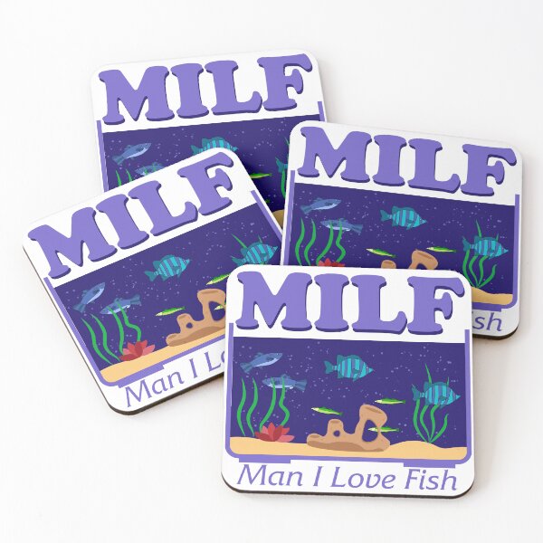 Item preview, MILF - Man I Love Fish designed and sold by Salukeart.